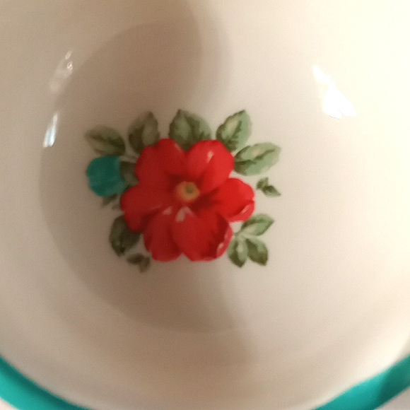 Set Of 4 Floral Ceramic Measuring Cups - Picture 14 of 16